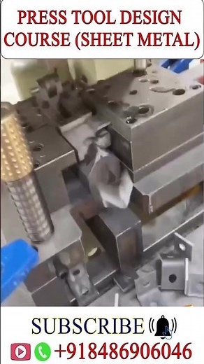 Press Tool design in Trail 🔥 Sheetmetal Die Designing #toolanddiedesign #presstools