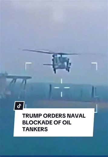 Trump Orders Naval Blockade of Venezuelan Oil Tankers