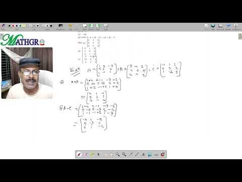 Matrix Example 5 Solved | Easy Matrix Problem for School & College Students | Full Class Lecture