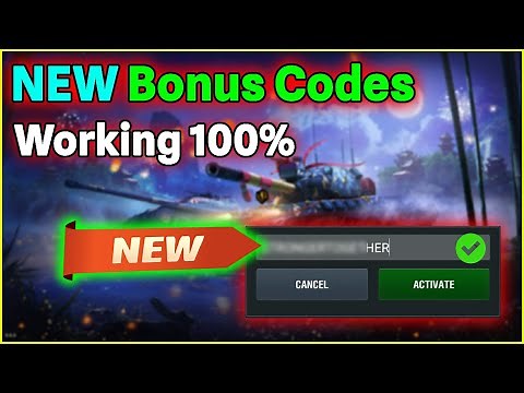 world of tanks blitz [NEW] codes 2023 - wot bonus code 2023