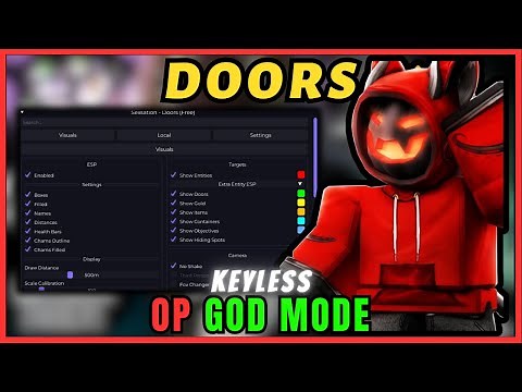 [NO KEY] DOORS Script Pastebin (2025) – God Mode + Auto Gold Farm!