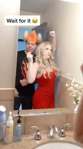 PRESTON WEARS *MY* DRESS!