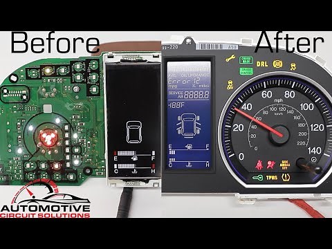 Honda CRV Display Repair
