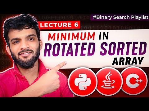 BS-6. Minimum in Rotated Sorted Array