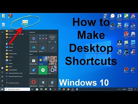 How to Create Shortcuts on Windows Desktop - Easy
