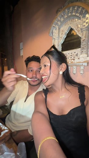 After long time-Hi!🫶🏻 @Dr Dharma Raj Karki No matter what other says, I love you so much and we’re together in this❤️ We know our love, care & support🙆🏻‍♀️💋 #thebossdatingshow #thebossroshika #roshikaheart #superhitcinemanepal #drdharmarajkarki