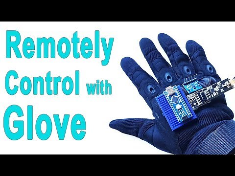 How to Make Arduino Gesture Control Robot | Wireless Glove Control | Mert Arduino