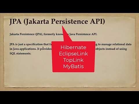 JPA Tutorial - Java Persistence API