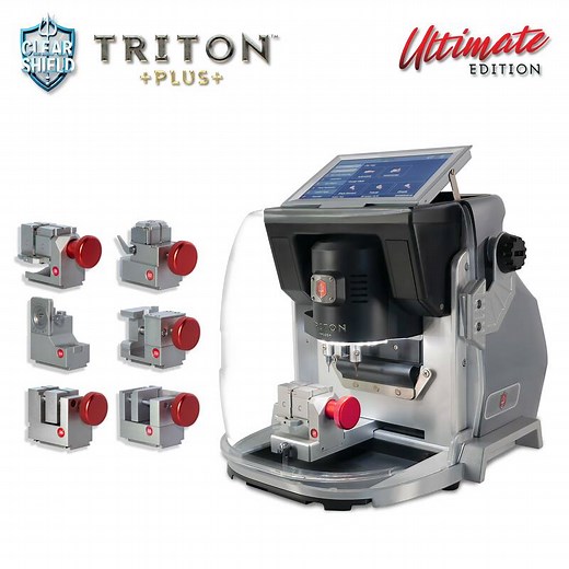 Triton - Plus - Automatic Key Cutting Machine - One Machine Doest It All (Ultimate Editon) (PREORDER)