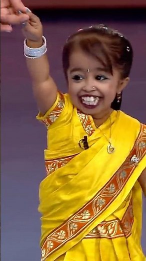 World's shortest woman, Jyoti Amge, appears on TV 💫