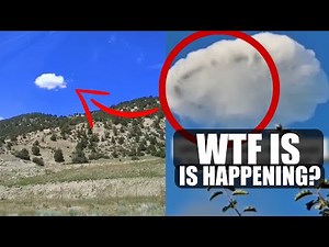 "UFO" Spotted HIDING IN CLOUDS! (Alien Sightings Caught on Camera 2024)