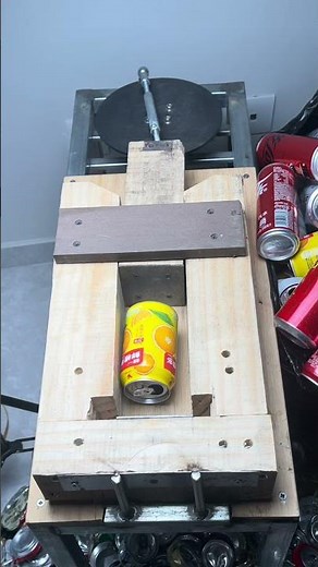 Can vs Crusher – Who Wins?🤪 satisfying# crushing# machine# DIY# can