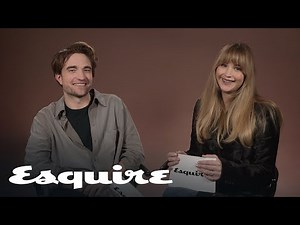 Robert Pattinson Tells Jennifer Lawrence He’s Never Seen Her Movies | Inquiring Minds | Esquire