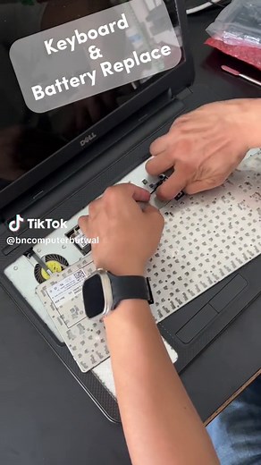 Guide to Replacing Dell Laptop Keyboard & Battery