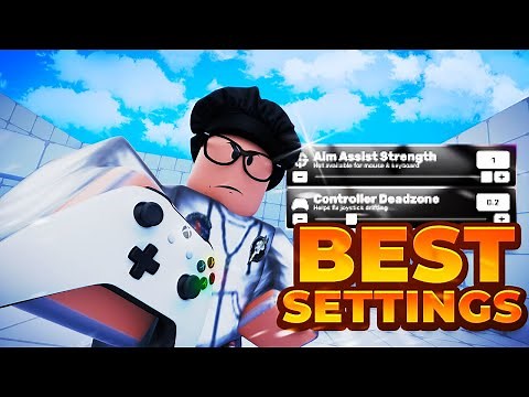 *NEW* BEST CONTROLLER SETTINGS GUIDE! (Roblox Rivals)