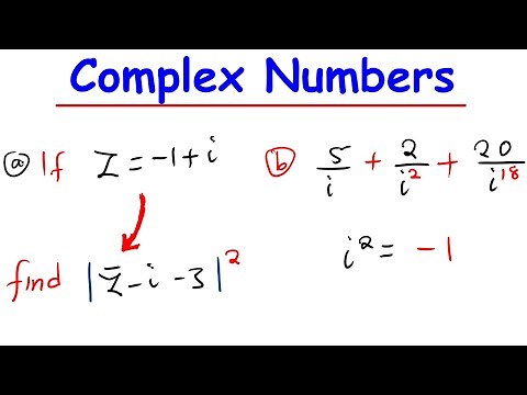 Complex Numbers Practice Questions