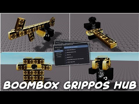 New FE Boombox Grippos Hub Script Hydrogen,Fluxus