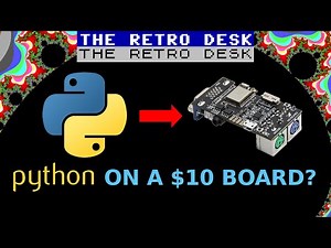 MicroPython on ESP32!