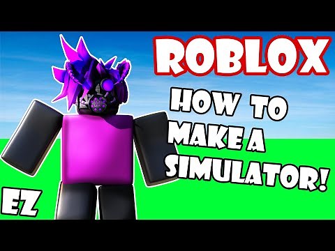 How to make a simulator game in Roblox Studio Part 1!