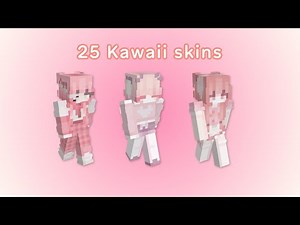 25 Minecraft Cute Kawaii Skins for Girls 🩷