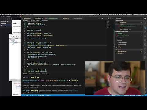 How to use a SQLite Database with Nodejs (web app tutorial part 2)