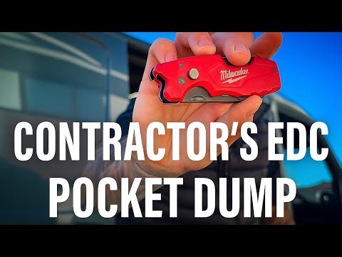 Contractors EDC Pocket Dump 2025
