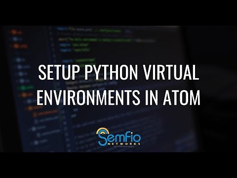 Setup Python Virtual Environments in Atom