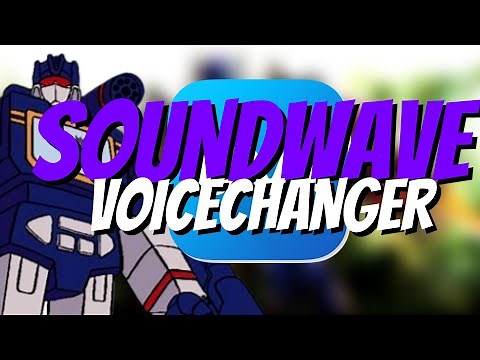 Soundwave Voice (Audacity & Voicemod Tutorial)