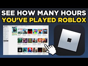 How To See How Many Hours You've Played Roblox (2025)