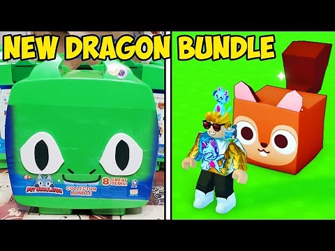 Unboxing Pet Simulator X Dragon Collector Bundle Toy