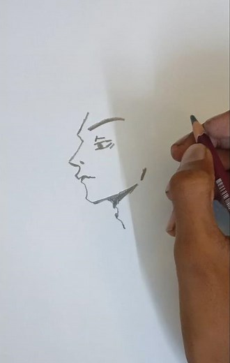 Easy Side Profile Drawing Tutorial | Step by Step Face Drawing for Beginners