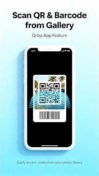 QRizo App: Best Free QR Code & Barcode Scanner 2025 - Fast & Easy!"