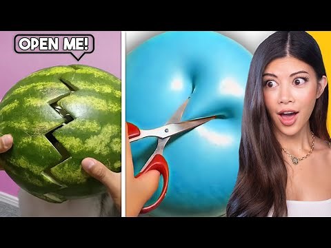 Oddly satisfying but you’re slicing it open