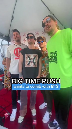 Big Time Rush Reunion at iHeart Day Stage 2022 ft. BTS | Nostalgic Performance