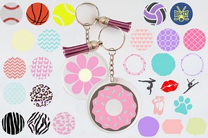 Cricut Keychain Ideas - Free Keychain SVG Files