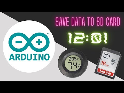SD Card Data logger using a Real Time Clock and Arduino