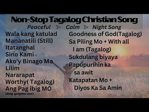 Tagalog Christian Song I Non-Stop