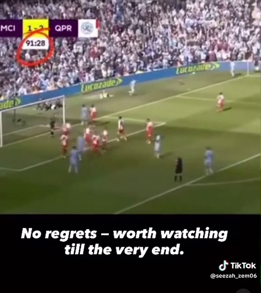Winning the league on extra time, not for every team phenomenal Manchester city#mancity #footballtiktok #footballvideo