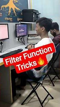Filter Function Tricks 🔥| Filter Function in Excel | Filter Formula in Excel | #shorts #ytshorts