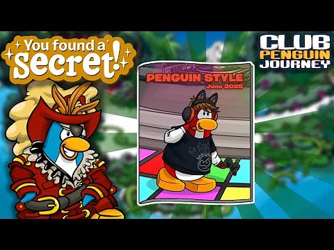 Club Penguin Journey |💎June 2025 ALL Penguin Style Secrets!⚓