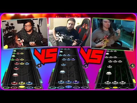Acai, Randyladyman & Frif play Clone Hero Online [Highlights]