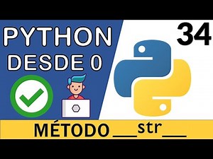 Método de Clase __str__ (Conversión a String) | Curso Python 3 🐍 # 34