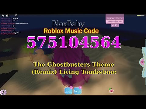 The Ghostbusters Theme (Remix) Living Tombstone Roblox Music Code