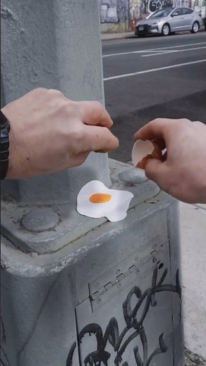 He Leaves Secret 3D Art Across the City — Find It, Keep It! 🎨👀
