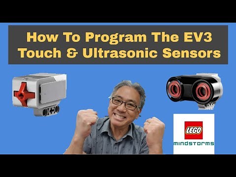 How To Program The EV3 Ultrasonic and Touch Sensors