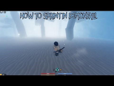 How To Sprint In Demonfall! | Demonfall Roblox