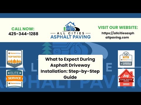 What to Expect During Asphalt Driveway Installation: Step-by-Step Guide