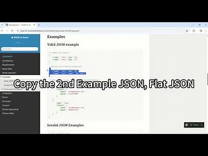 JSON to Excel Examples