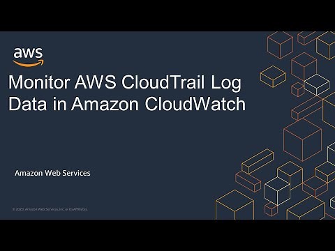 Monitor AWS CloudTrail Log Data in Amazon CloudWatch