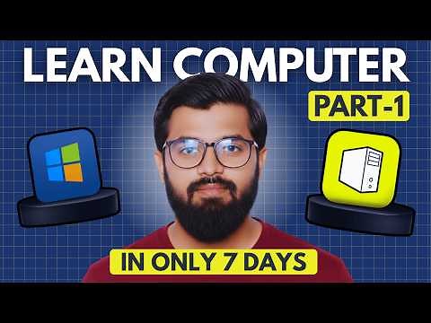 Learn Computer Basics in 15 Minutes (2025) - Computer Course Part 1